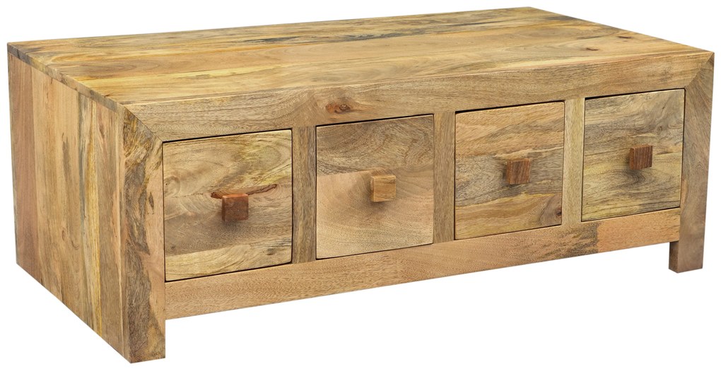 furniture-nabytek.cz - Konferenční stolek mangové dřevo 110x40x60