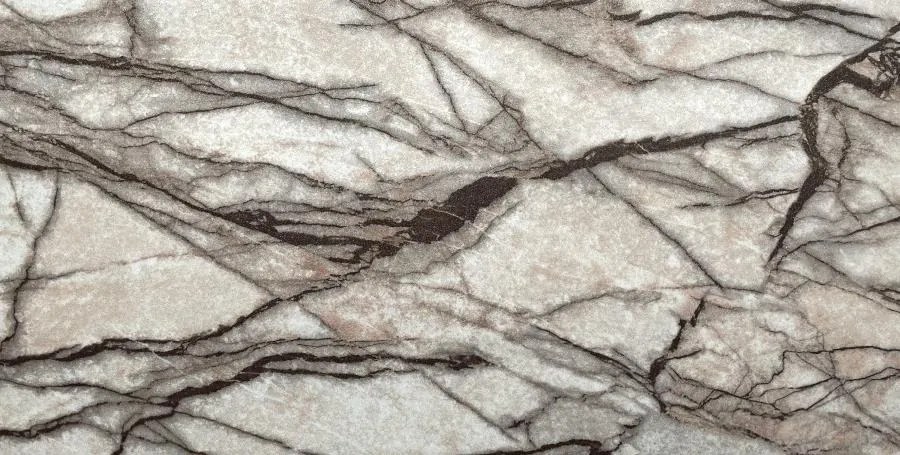 Samolepiace PVC 3D panely LVT21, cena za kus, rozmer 60 x 30 cm, mramor hnedý matný, IMPOL TRADE