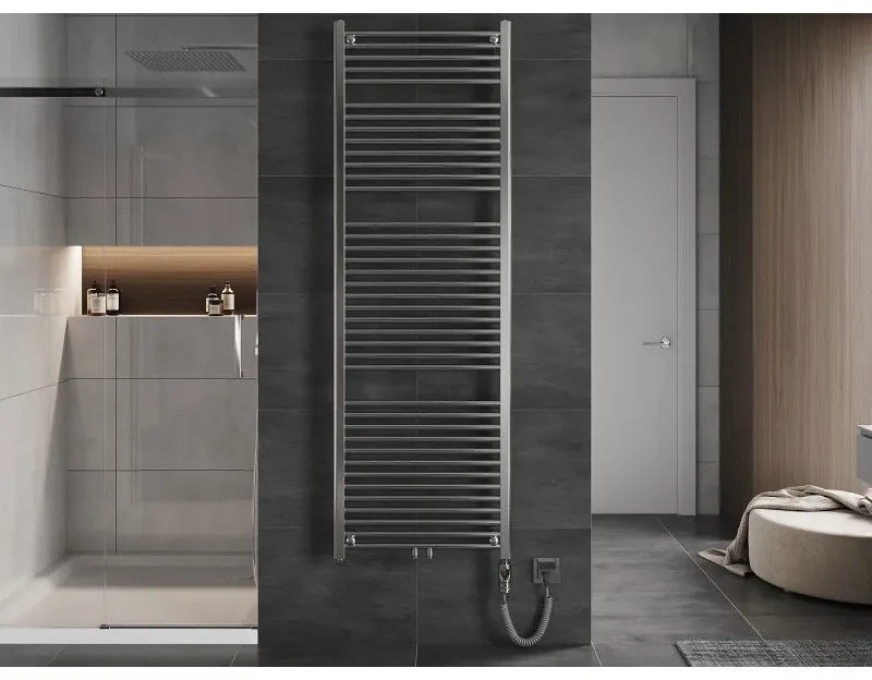 Mexen Mars, elektrické vykurovacie teleso 1800x600 mm, 900W, chrómová, W110-1800-600-2900-01