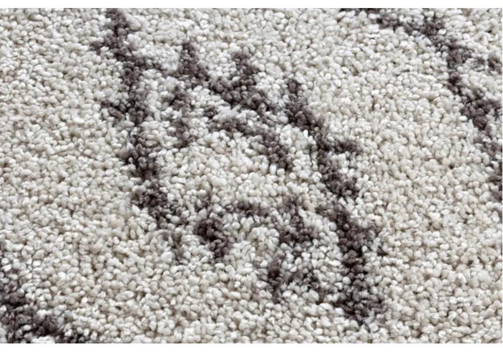 Kusový koberec Shaggy  Eza krémový atyp 80x200cm
