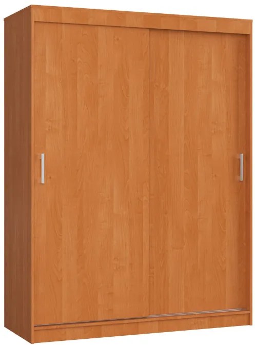 Šatníková skriňa s posuvnými dverami 150 cm CLP mono olcha