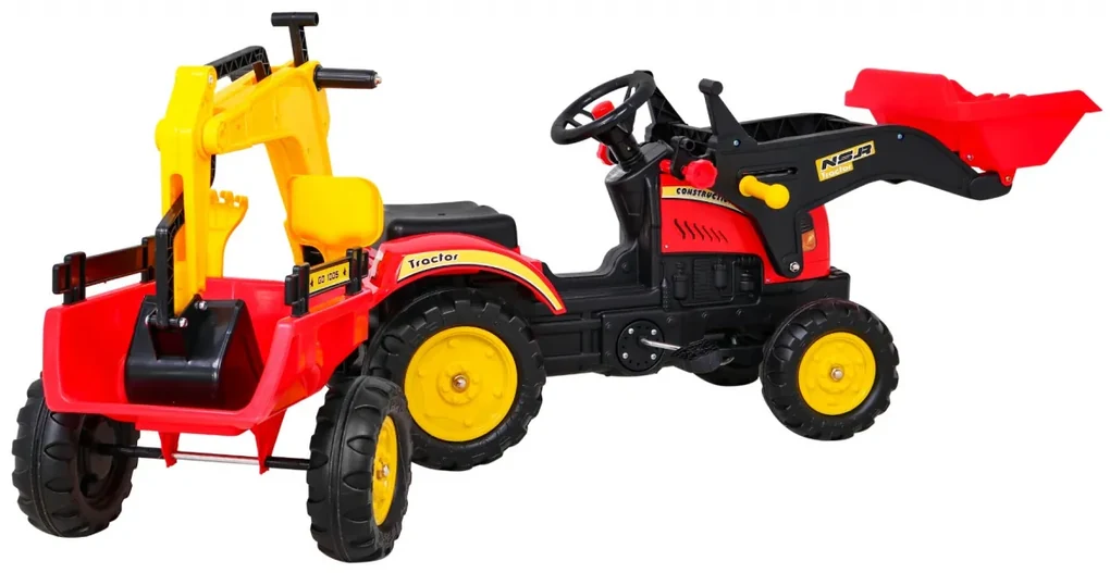 Traktor s prívesom a príslušenstvom Ramiz - 3009.CR