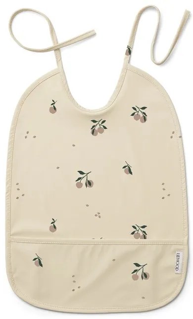 Nepremokavý podbradník Liewood Lai: Peach sea shell mix