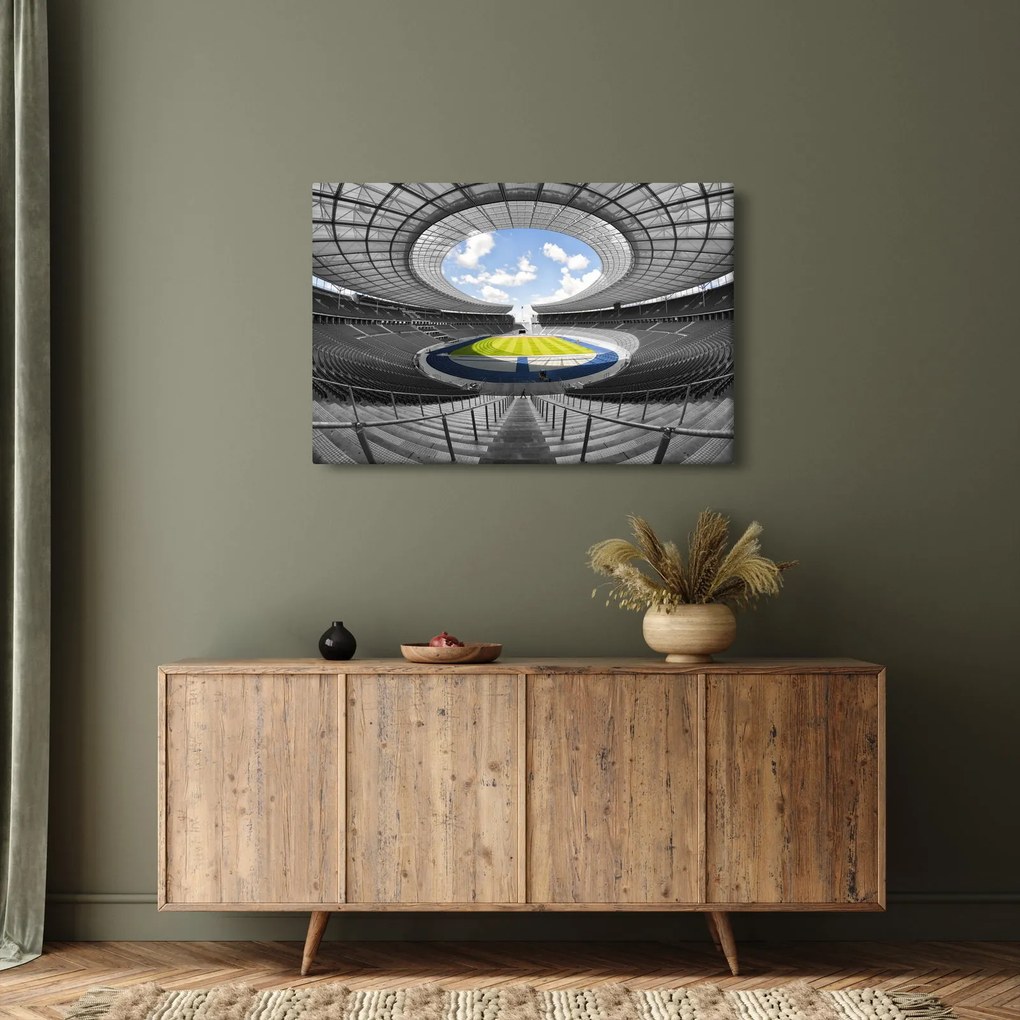 Obraz - futbalový štadión (90x60 cm)