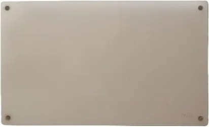 Vykurovací panel MILL 600W WiFi sklenený biely GL600WIFI3