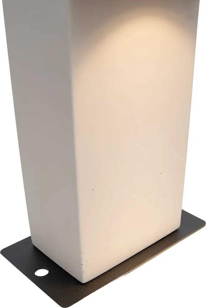 Moderný vonkajší stĺpik sivý 35cm IP44 - Pompei
