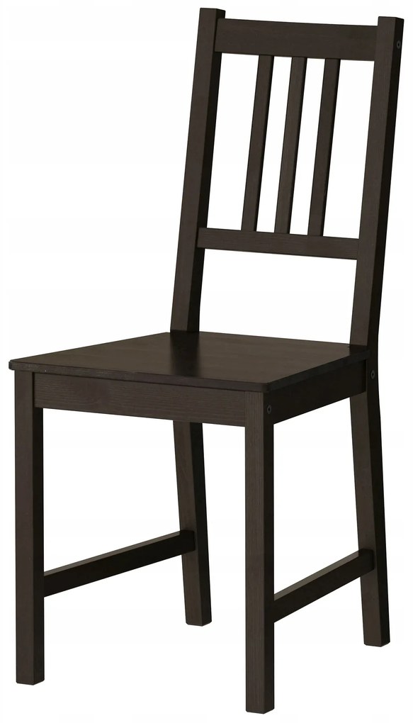 IKEA STEFAN Stolička hnedo-čierna