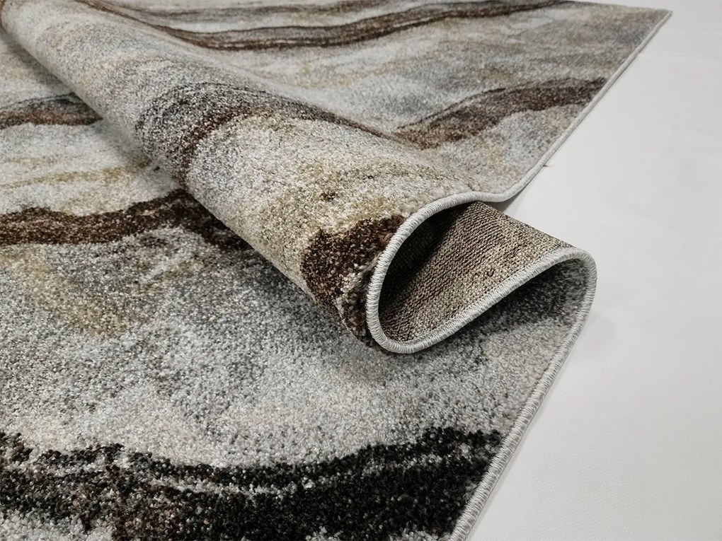 BE Koberec Wenus 7772 GREY – sivý obdĺžnikový Rozmer: 120x180 cm