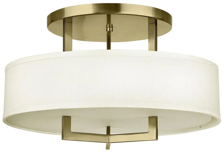 Hinkley HK-HAMPTON-SF-BB-Stropné svietidlo HAMPTON 3xE27/60W/230V, priemer 50,8 cm, zlaté