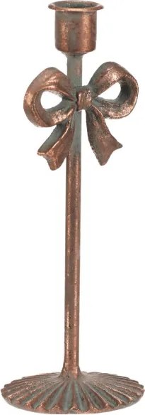 Kovový svietnik 22 cm medený FUP566-M