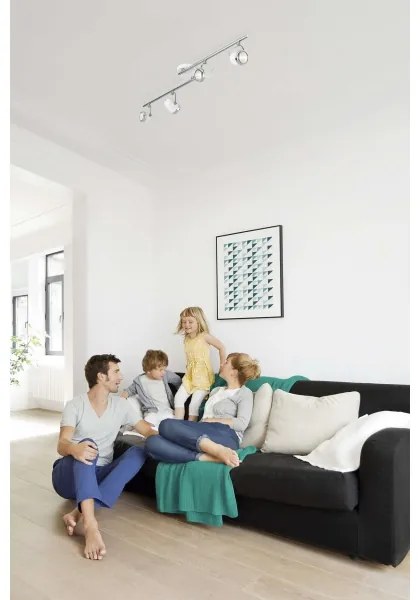 Philips 56484/31/16 - Bodové svietidlo MYLIVING BALSA 4xGU10/35W/230V