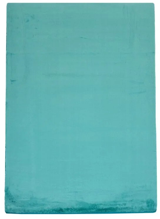 Dekorstudio Kožušinový koberec TOPIA - petrolejový Rozmer koberca: 160x230cm