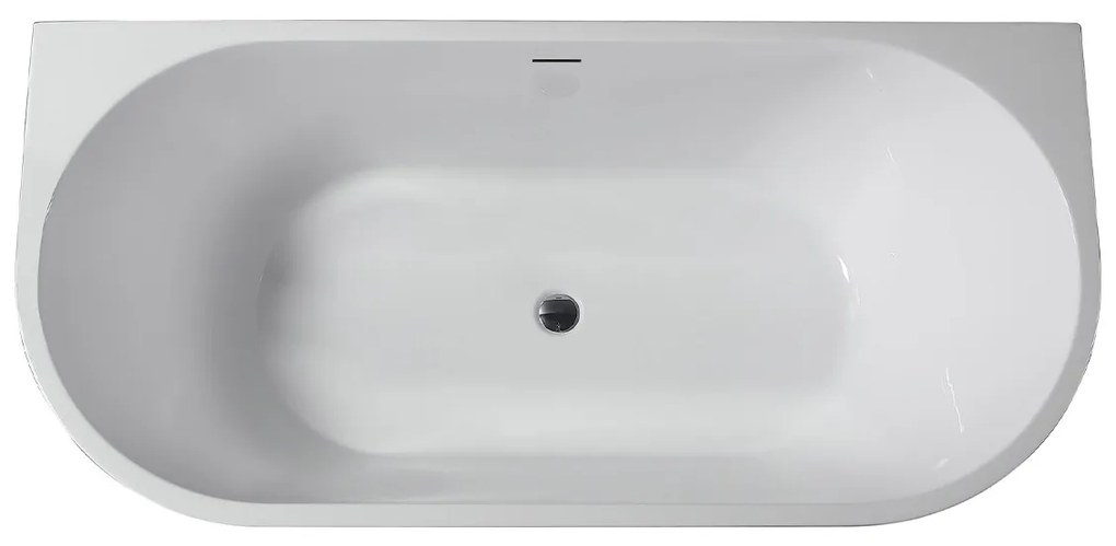 Hagser Ilsa nástenná vaňa 170x70 cm oválne biela HGR11000012