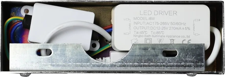 Nástenné LED svietidlo Klimt, 1x LED 12w, 3000-6000k, (60 cm), ch