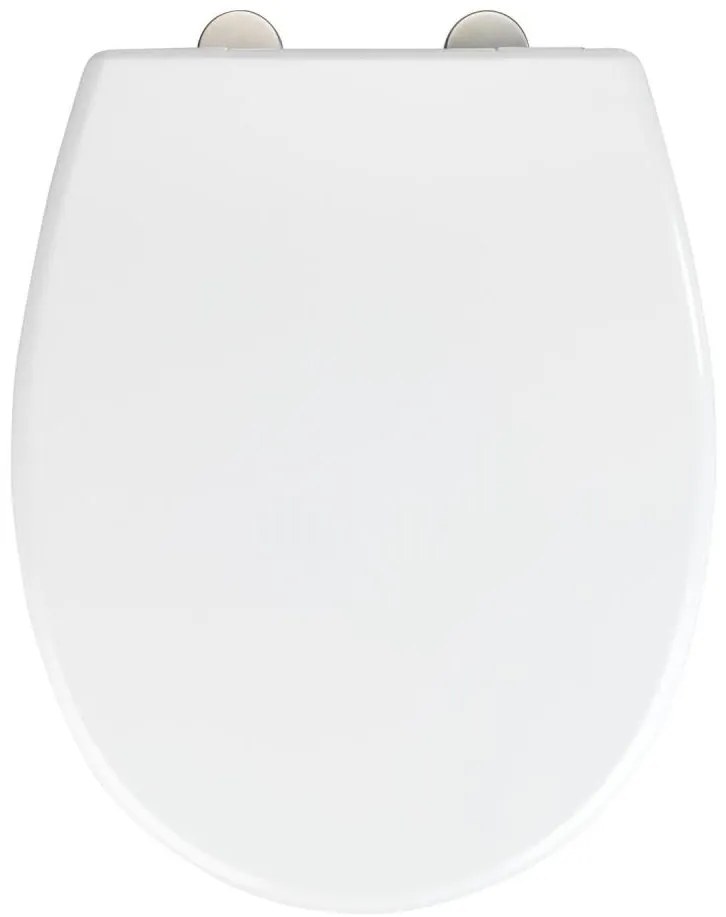 WENKO 24571100-WC sedadlo VORNO NEO 46x37 cm biele/strieborné