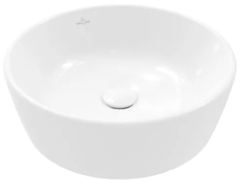 Villeroy & Boch Architectura - Umývadlová misa Ø 450 mm, bez prepadu, alpská biela CeramicPlus 5A2546R1