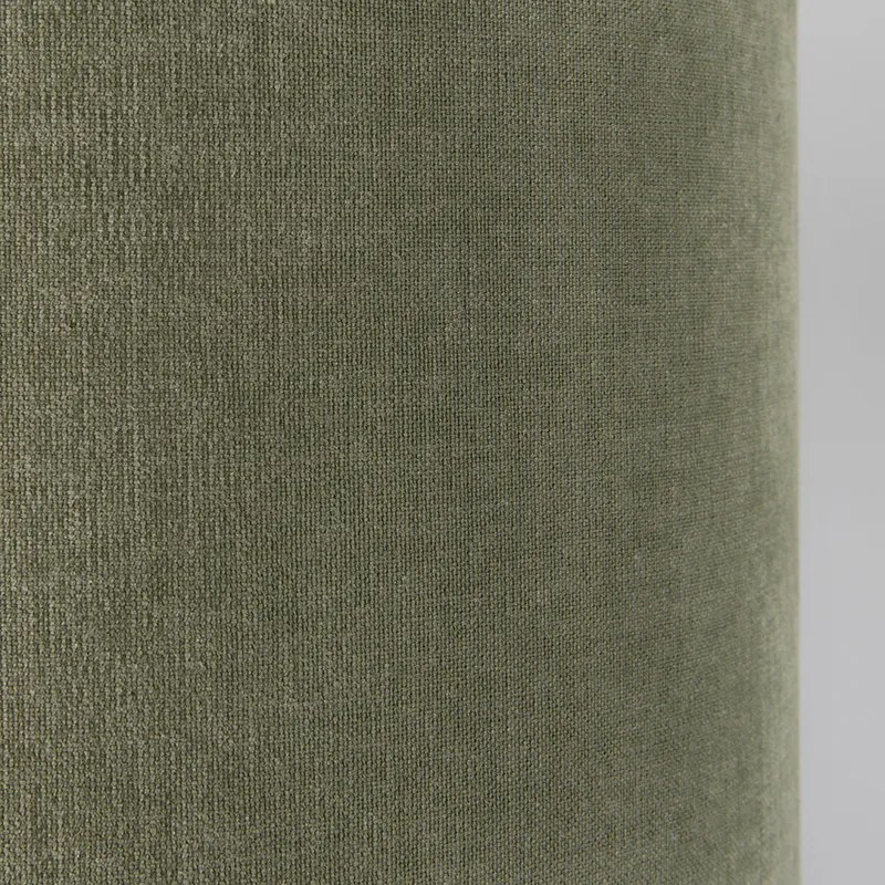 Závesné svietidlo čierne s tienidlom 35 cm zelené nastaviteľné - Blitz