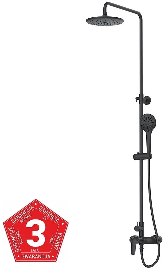 Sprchový systém Eniro black