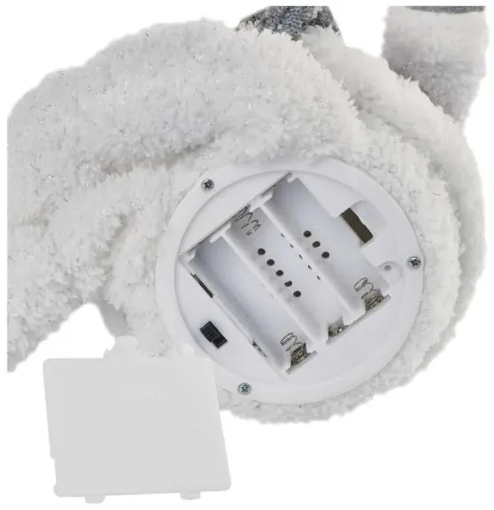 LED Vianočná dekorácia 6xLED/3xAA snehuliak