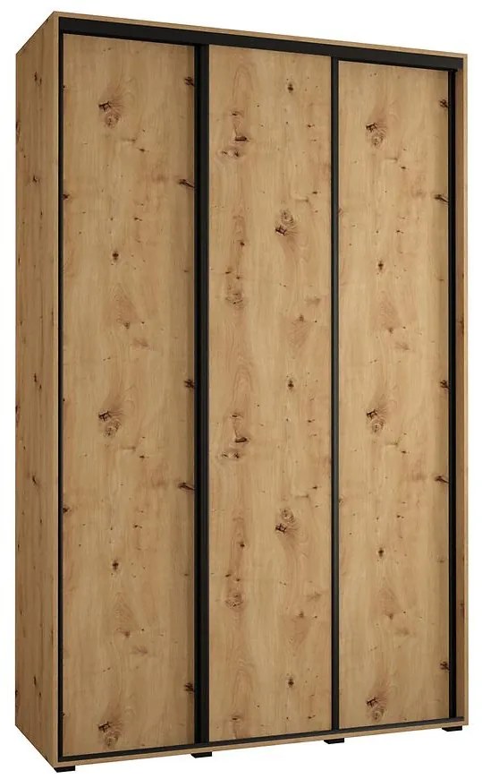 Skriňa 45 Canaris 1 160 artisan/čierna