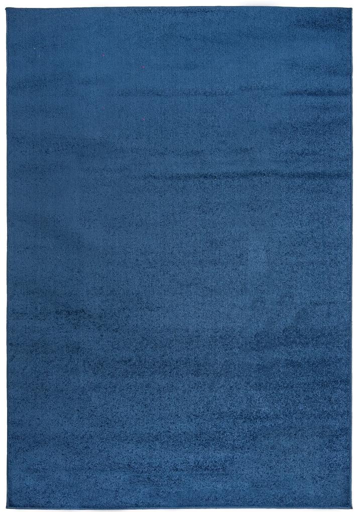 DECOREUM  Koberec tmavo modrý SPRING P113A 32797E 80x200 cm