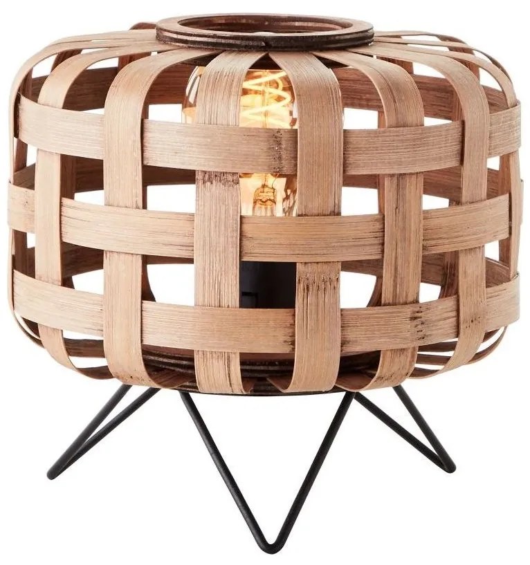 Brilliant - Stolná lampa WOODLINE 1xE27/40W/230V bambus
