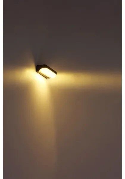 Globo 34174W1 - LED Vonkajšie nástenné svietidlo HONNA LED/20W/230V IP54
