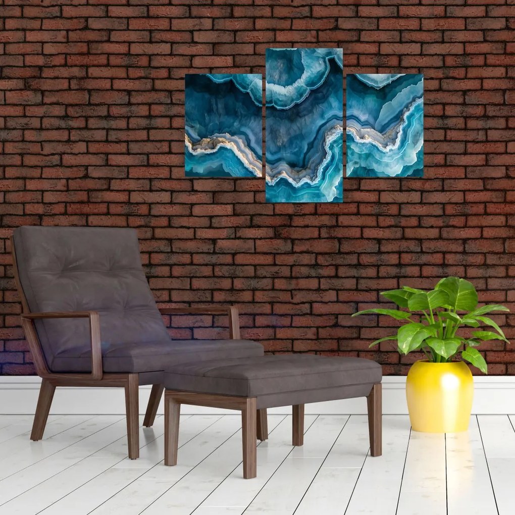 Obraz - Akvamarín detail (90x60 cm)
