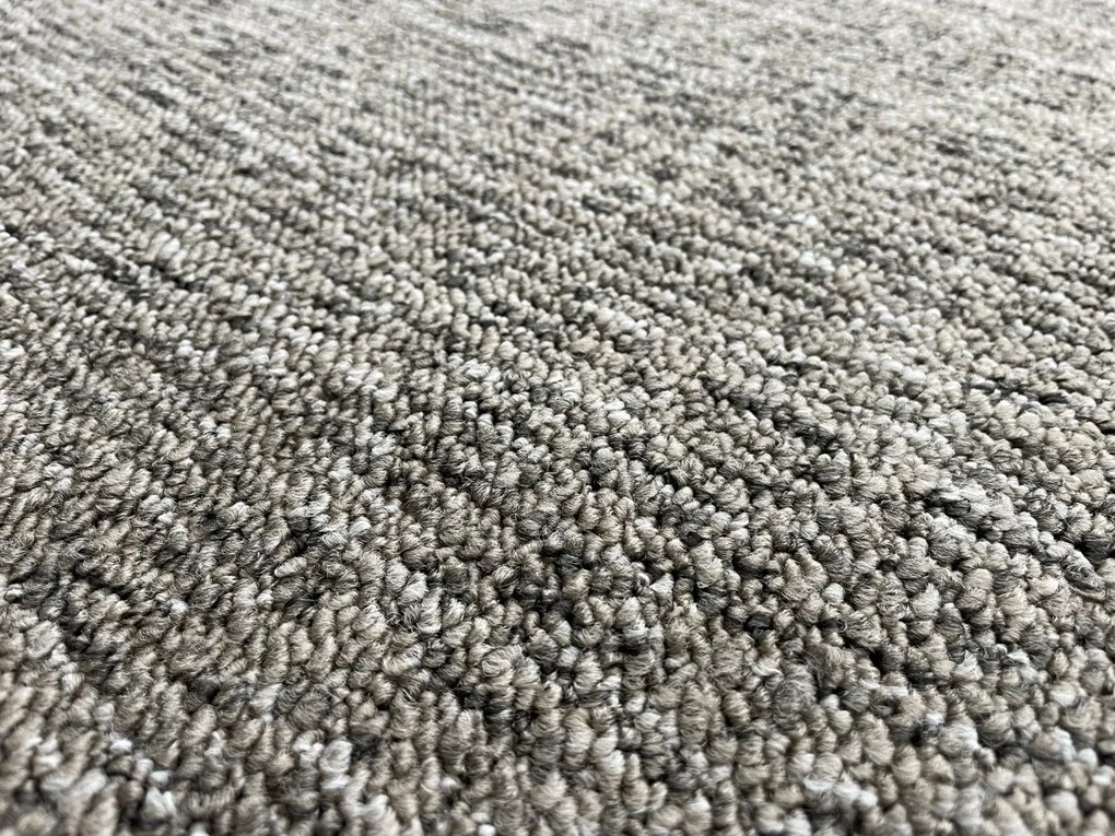 Vopi, Koberec behúň na mieru Alassio hnedý, šíre 40 cm, hnedá, chodba / predsieň