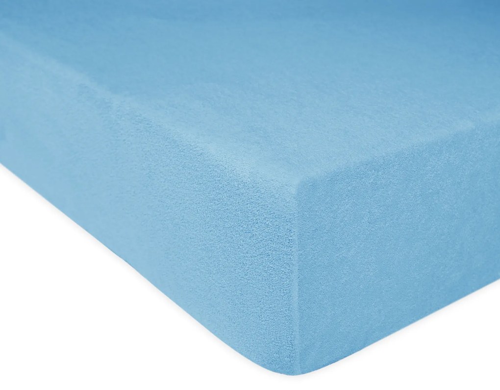 FROTÉ PRESTIERADLO PREMIUM 160X200 CM MODRÉ