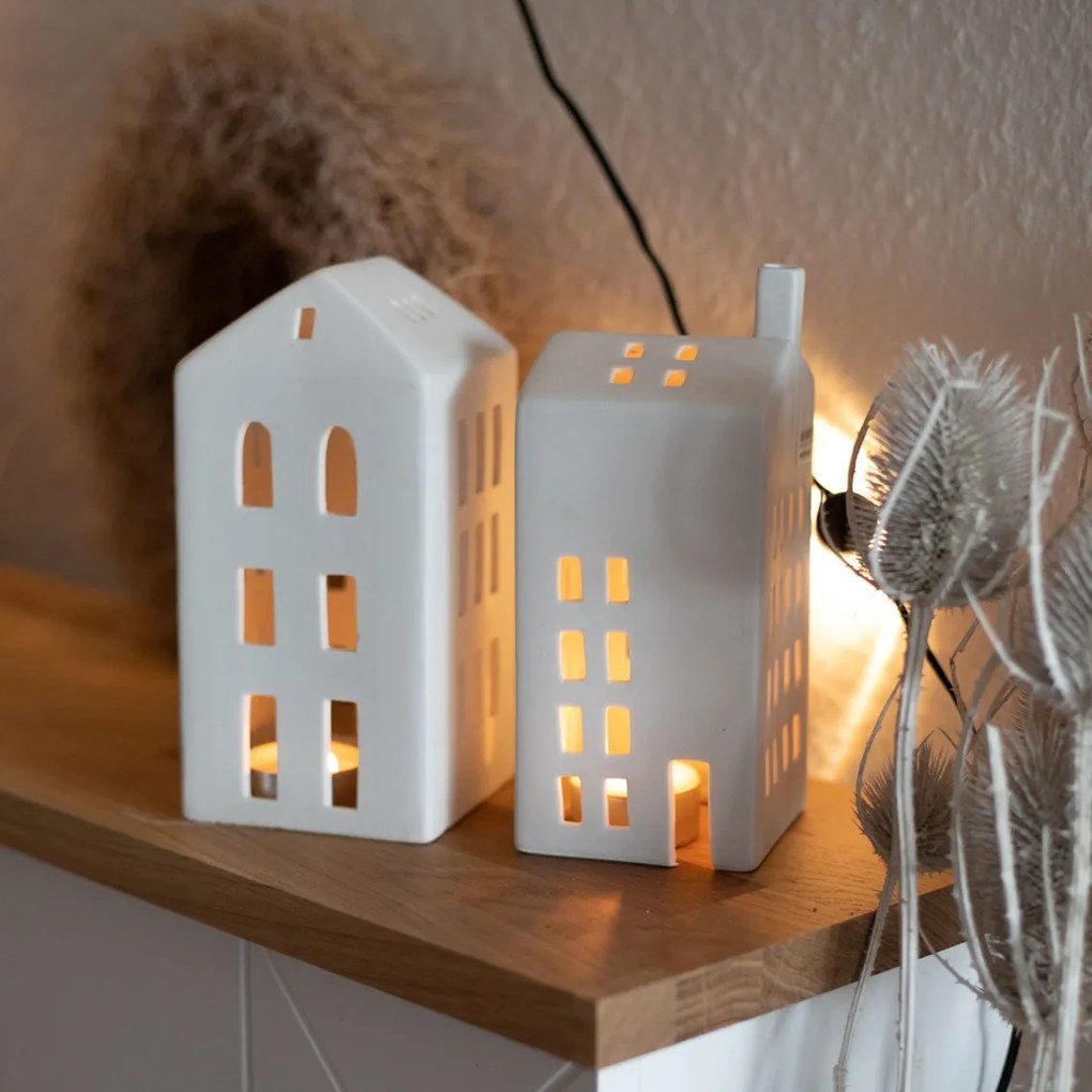 räder Porcelánový svietnik domček Small Windows