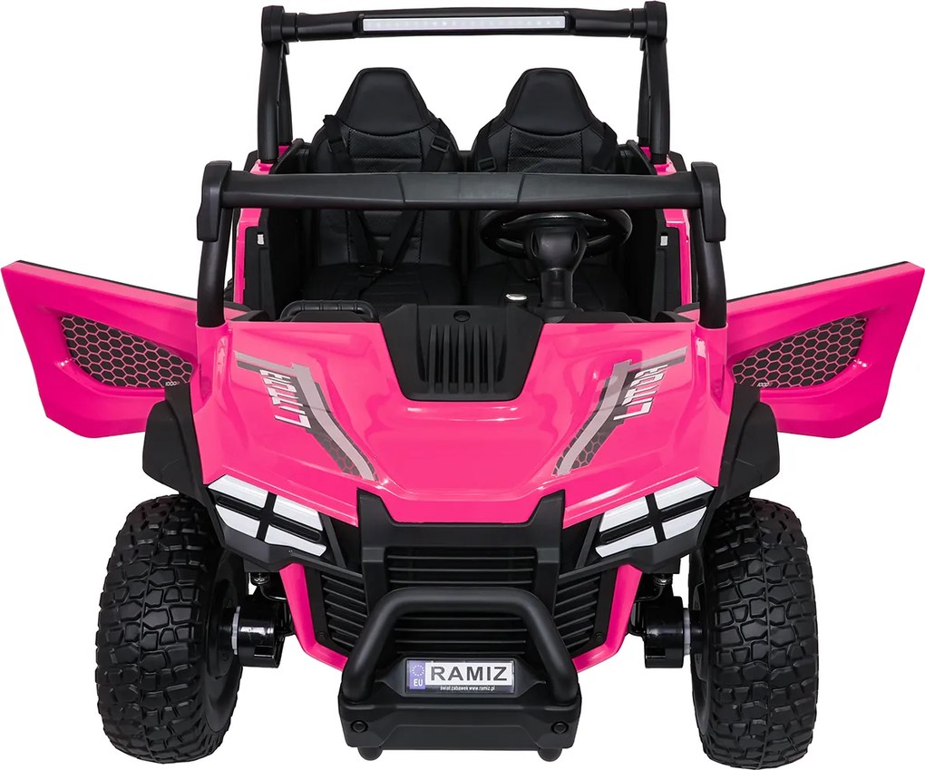 Ramiz Elektrická bugina Gravity pre deti ružová + pohon 4x4 + diaľkové ovládanie
