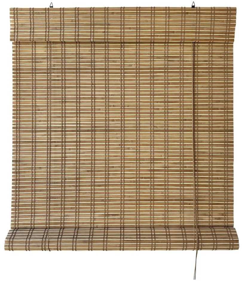 Bambusová roleta v prírodnej farbe 150x160 cm Lepus – Gardinia