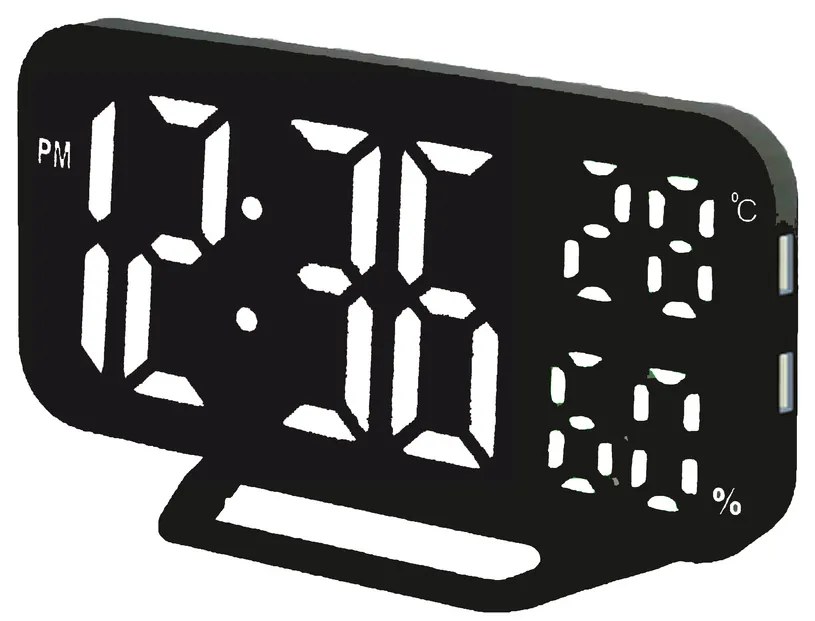 Digitálny budík do siete JVD SB3725.3