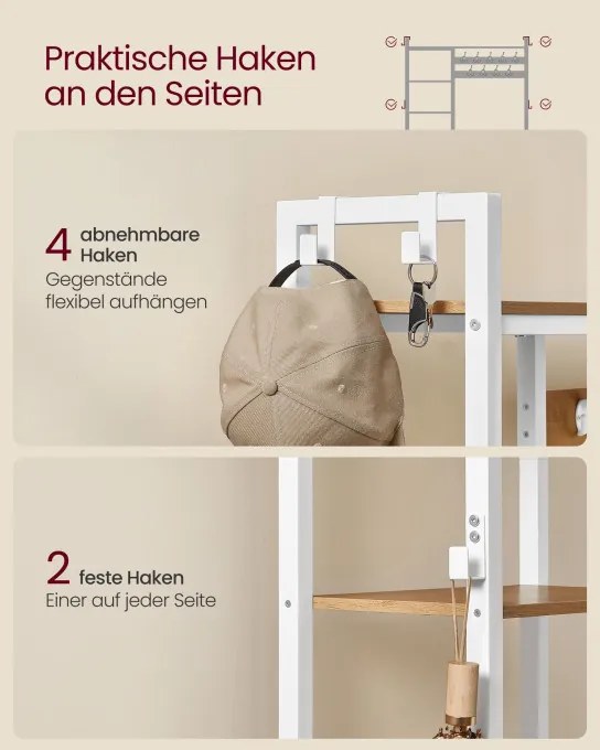 Vešiakový stojan s botníkom HSR426Y01