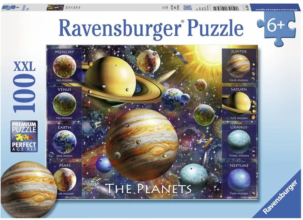 Ravensburger Planety 100 dielov