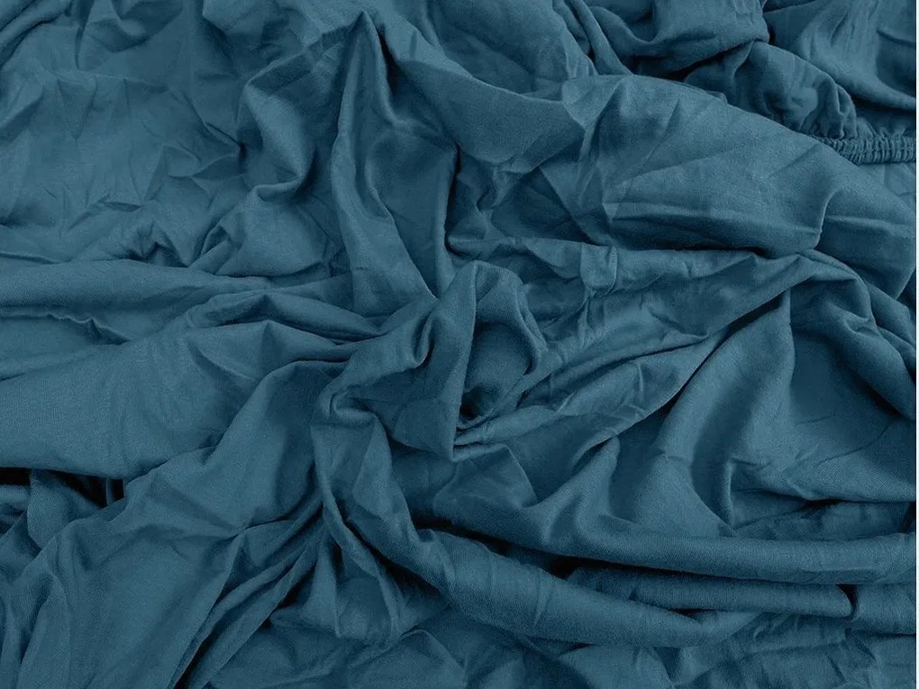 Jersey plachta HIGHFIT petrolejová 180 x 200 cm