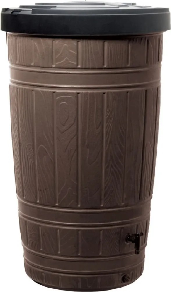 Waterform WOODCAN IDWO265-R222 Sud na dažďovú vodu 265 l, tmavohnedý