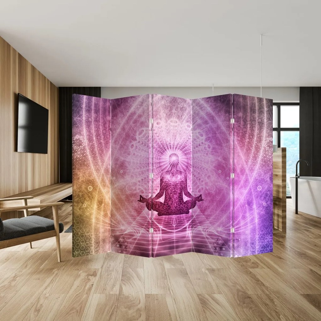 Paraván - Meditácia (210x170 cm)