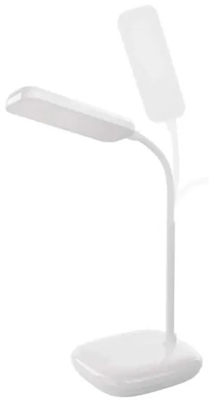 LED Stmievateľná flexibilná stolná lampa LED/12W/230V 3000K/4000K/6500K biela