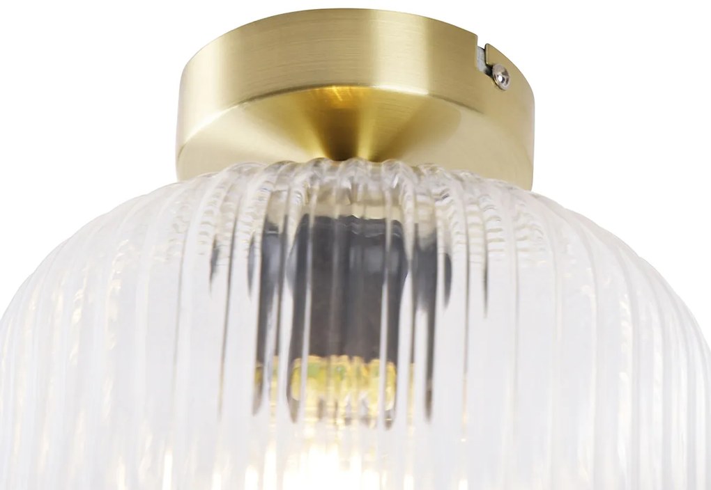 Inteligentné stropné svietidlo mosadz vrátane Wifi A60 - Karel