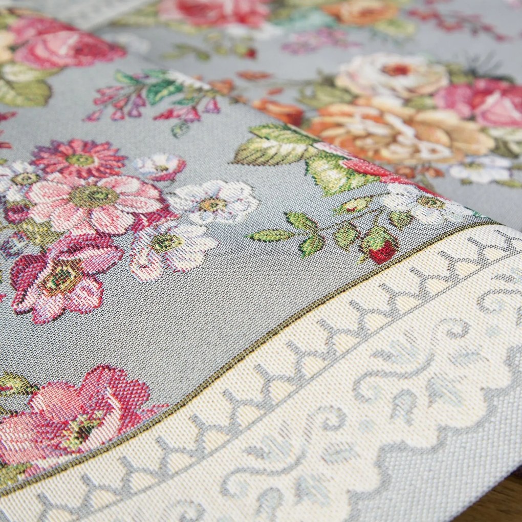 GOBELÍNOVÝ BEHÚŇ NA STÔL OLIE 47X140 CM VZOROVANÝ