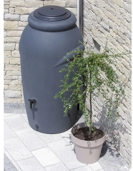 Prosperplast Nádrž na dažďovú vodu Aquacan Baby, 210 l (antracitová) (100275835)