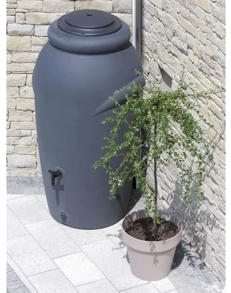 Prosperplast Nádrž na dažďovú vodu Aquacan Baby, 210 l (antracitová)  (100275835)