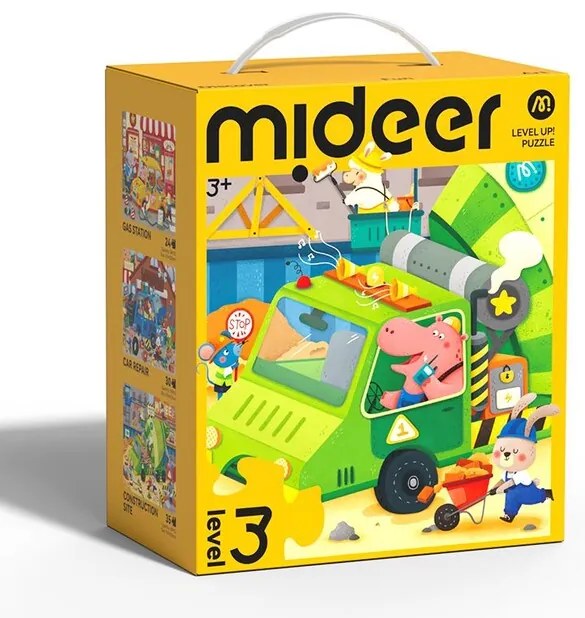 Puzzle LEVEL UP! 03 Mideer: Vodiči