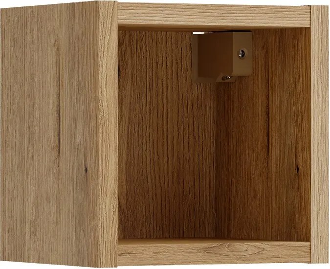 Závěsný horní koupelnový regál Nova 83-20-20 dub coast evoke