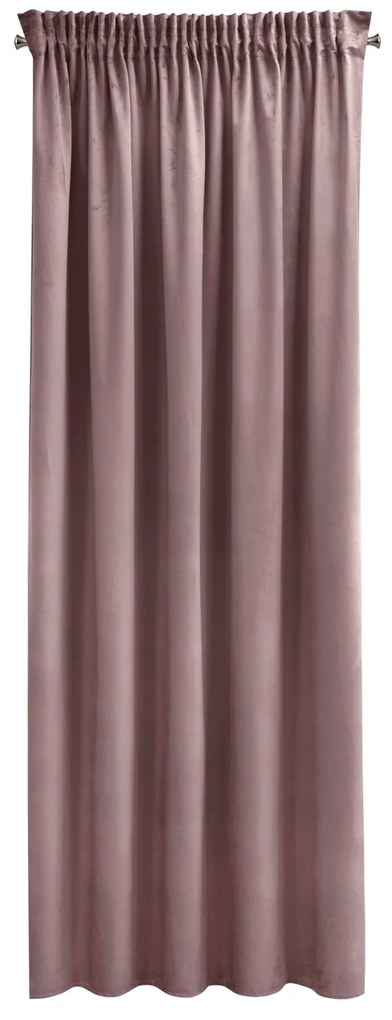 ZATEMŇOVACÍ ZÁVES NA PÁSKE PIERRE CARDIN SIBEL 140X270 CM STARORUŽOVÁ