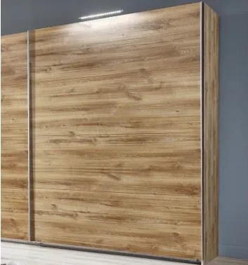 Posuvné dvere ku korpusu skrine šírky 225 cm Easy Plus,  doskový dub%