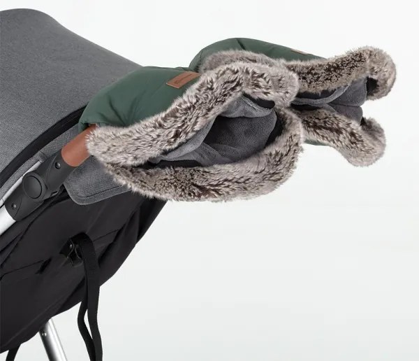 PETITE&amp;MARS -SADA Detský fusak 4v1 ARCTIC + rukávniky na kočík Veritable Khaki