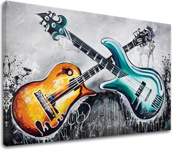 Obraz na plátne GITARY 1 dielny XOBAM041E1